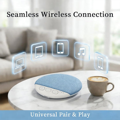 Bluetooth Pillow Speaker with White Noise & Timer