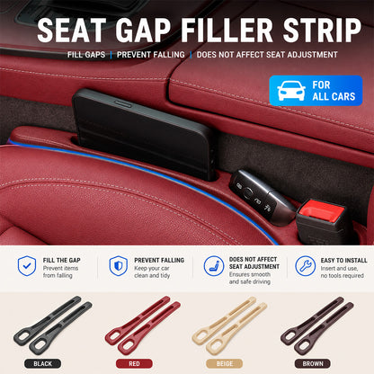 Car Seat Gap Filler with Storage Pocket