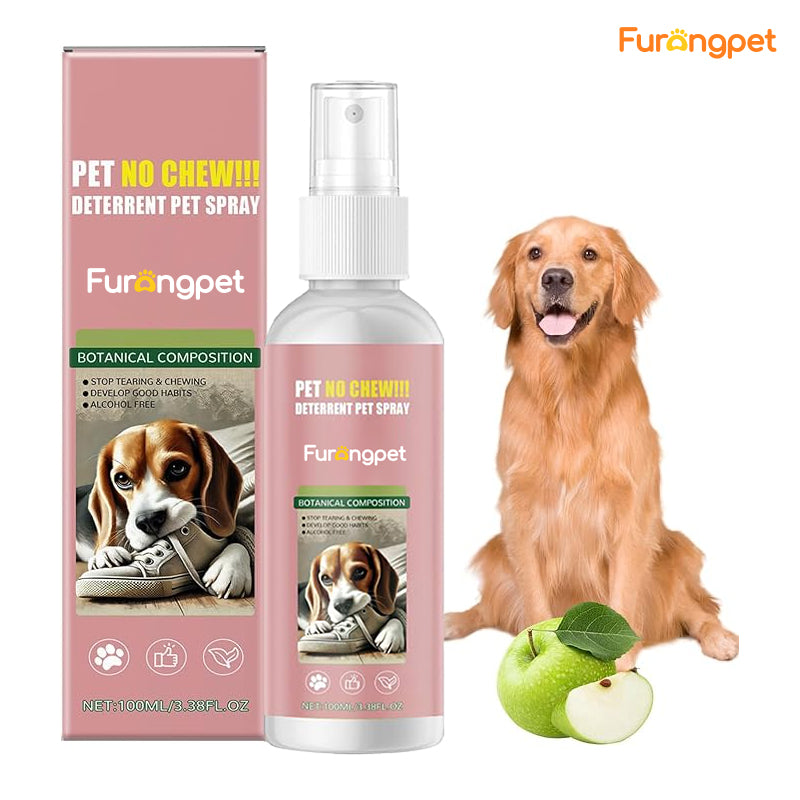 No-Chew Bitter Apple Spray - Protects Furniture & Shoes