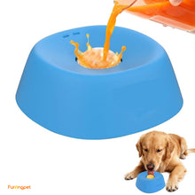 Exclusive Offer💥Slow Feeder Dog Bowls for Liquid Treat, Anti-Slip【Entertained Ball-in】 Bone Broth Dog Lick Bowl