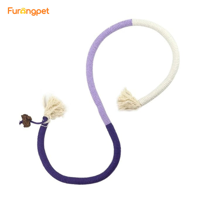 Catnip Chew Rope Toy – Natural, Safe Tooth Cleaner for Indoor Cats