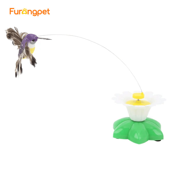 Electric bird teasing cat toy