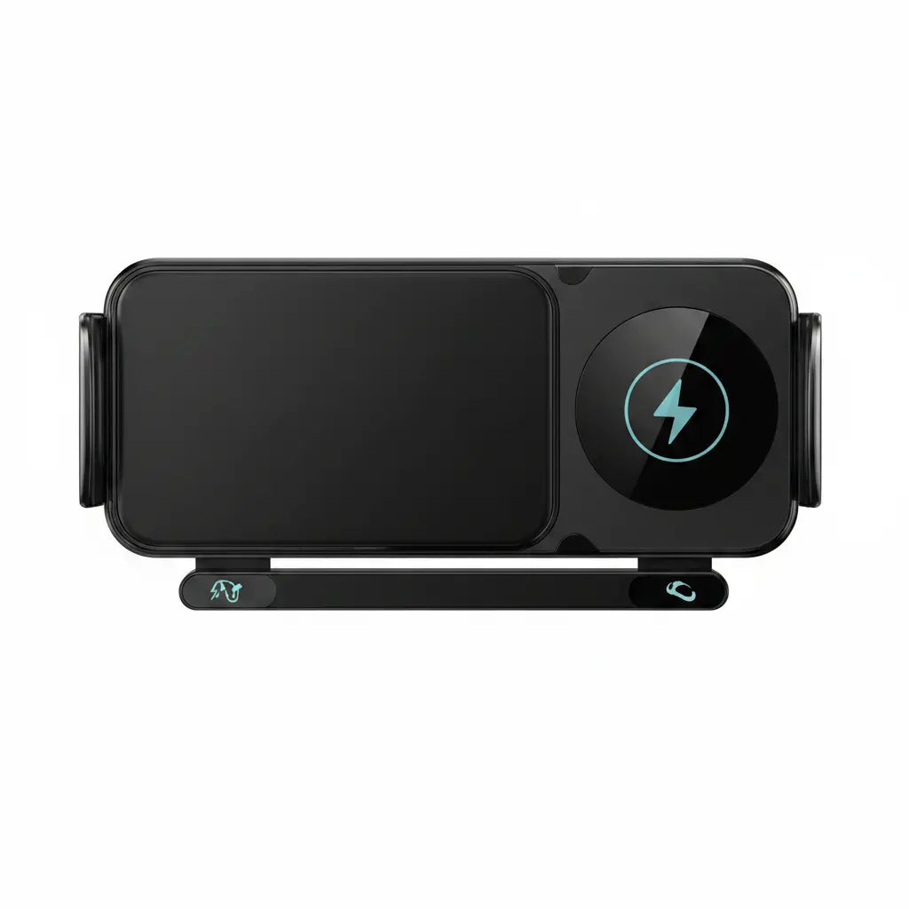 360° Rotating 15W Wireless Car Fast Charger Mount