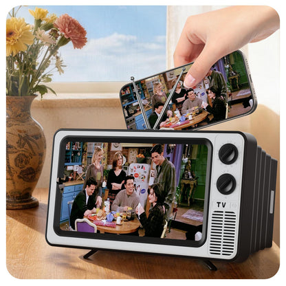 3D HD Foldable Retro Phone Screen Magnifier