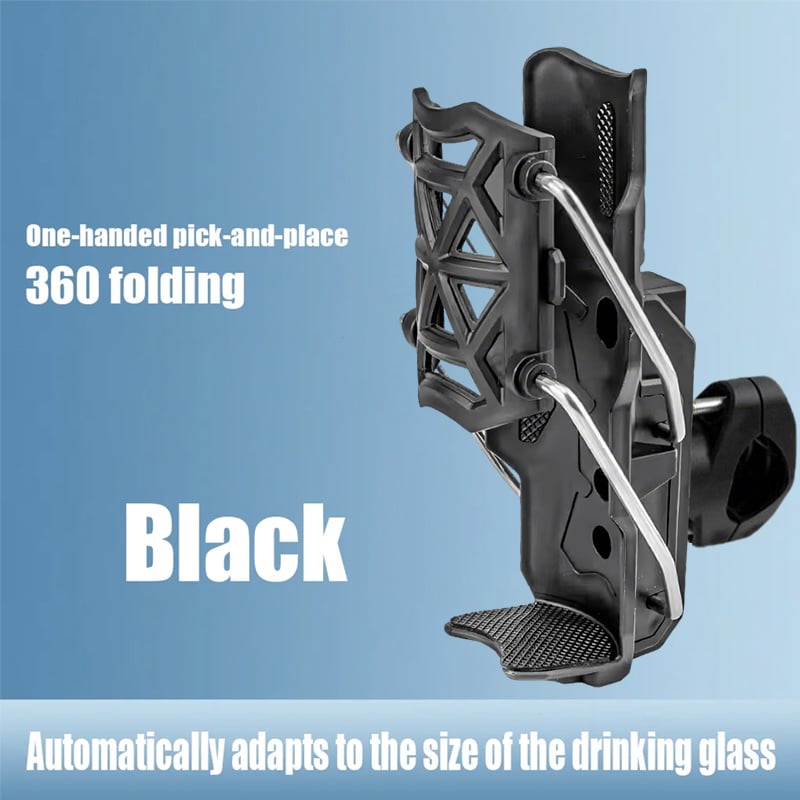 Self-Adapting Flexible Cup Holder for Different Sized Cups