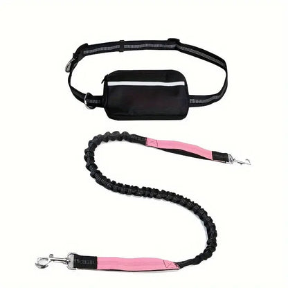Furongpet™🐶Hands Free Dog Leash with Zipper Pouch