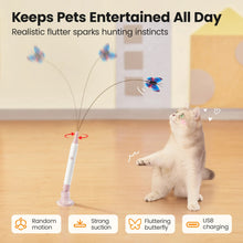Furongpet™ Interactive Butterfly Wand: Spark Their Hunting Instinct