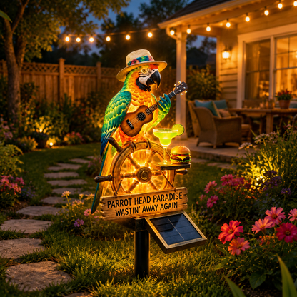 Solar Parrot Garden Decor Light, Ideal for Party Decoration
