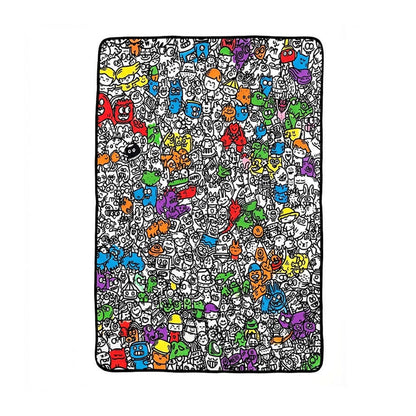 Color Your Own Blanket – Kids Calming DIY Art Craft Blanket for Creative Play