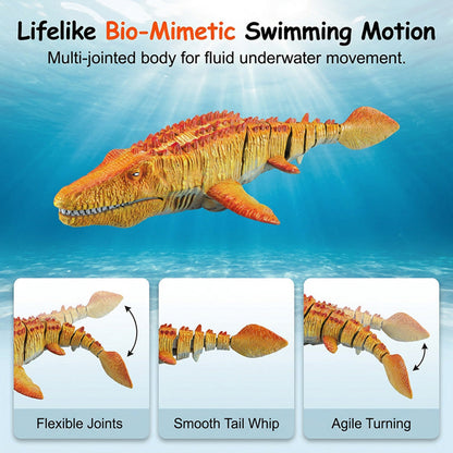 RC Mosasaurus Water Spray Dinosaur Toy