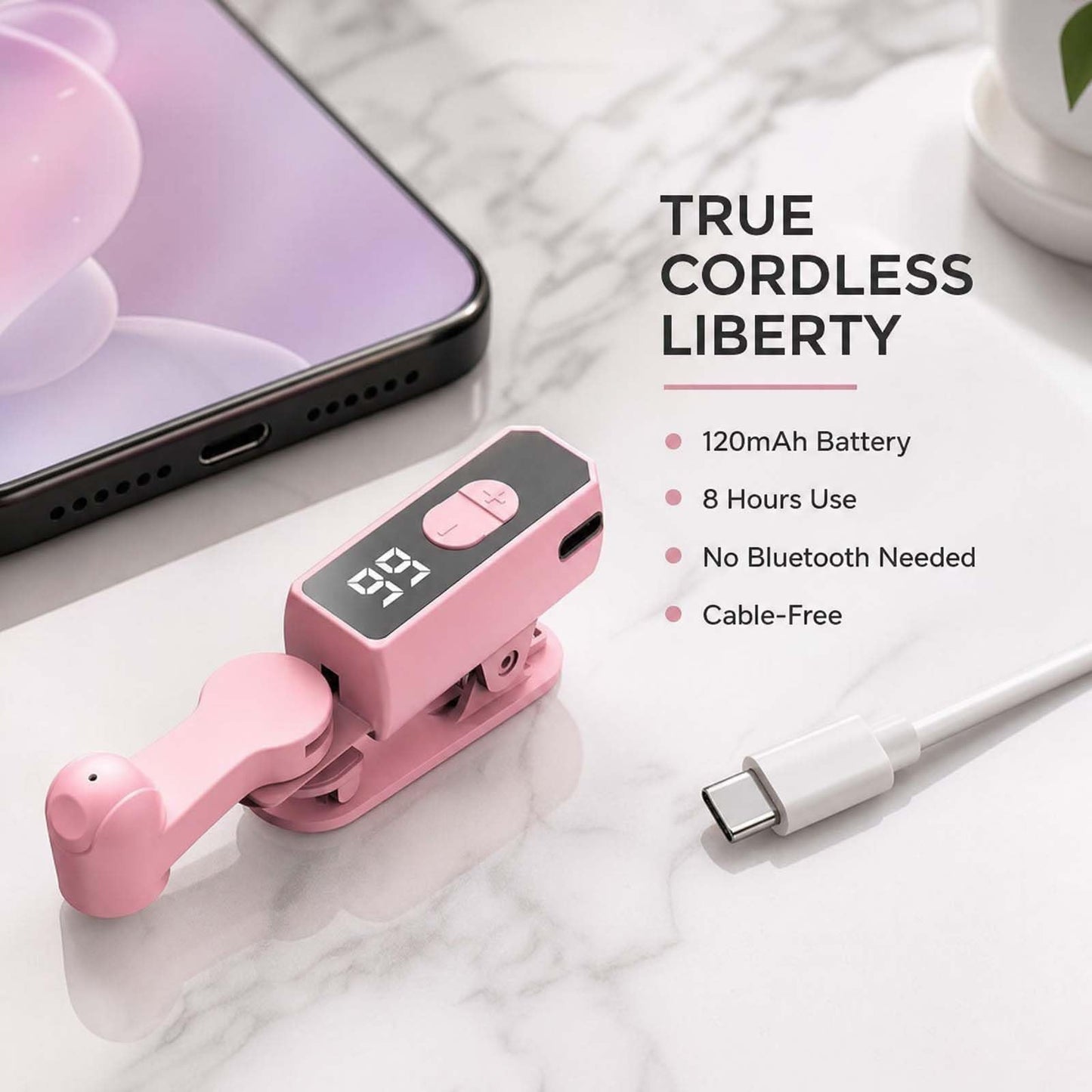 Rechargeable Auto Screen Tapper for TikTok, iPhone, iPad & Android, 107 Adjustable Speeds