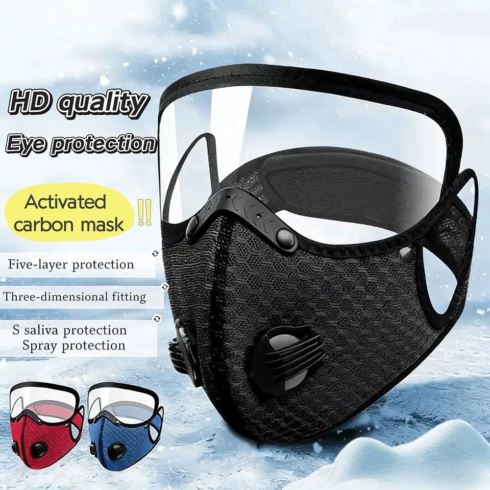 Reusable Outdoor Dust Mask With Goggles