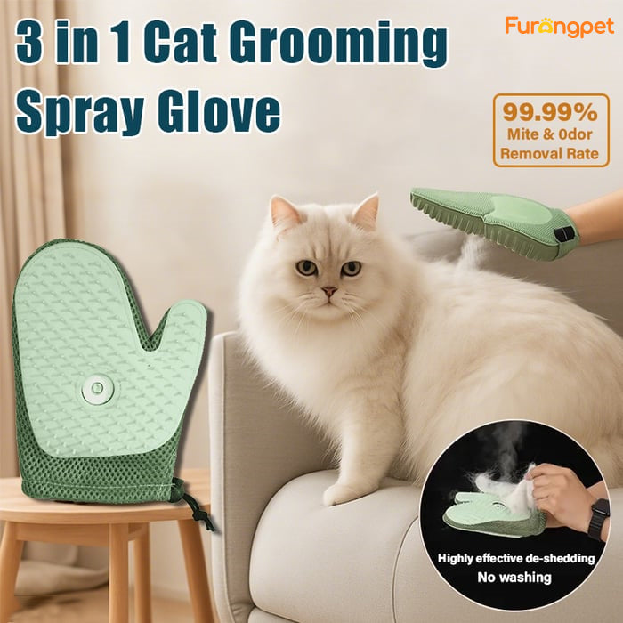 🔥2026 SALE - Multi-purpose Pet Steam Grooming Gloves