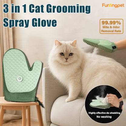🔥2026 SALE - Multi-purpose Pet Steam Grooming Gloves