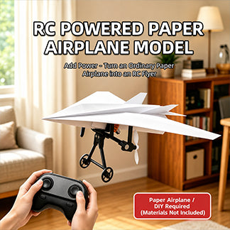 ✈️ Remote Control Paper Airplane Kit Turn Paper Planes into RC Flyers