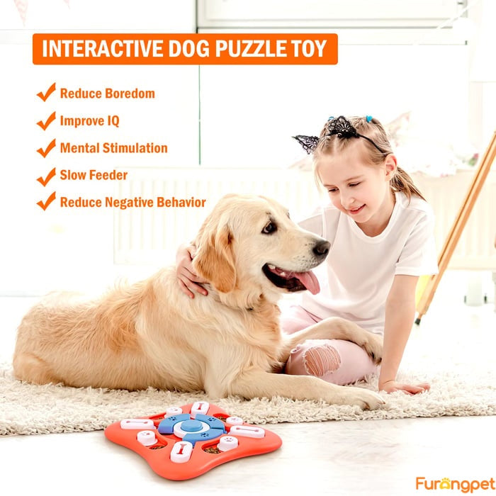 Interactive Dog Puzzle Toy