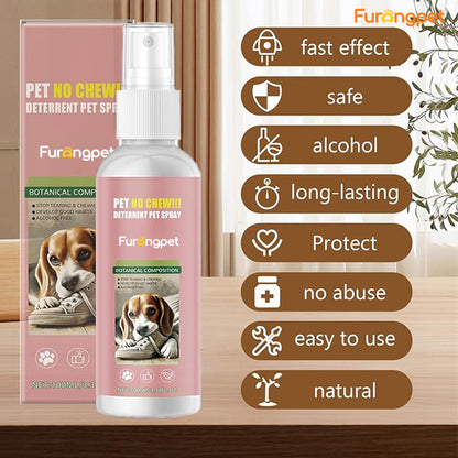 No-Chew Bitter Apple Spray - Protects Furniture & Shoes