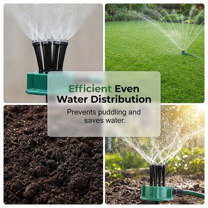 360° Coverage Precision Garden Irrigation Sprinkler