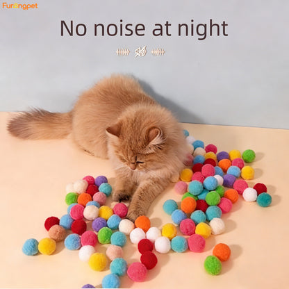 🔥 Hot sale-To Spend More Time With Your Pets❤Plush Ball Shooting Gun