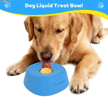 Furongpet™ No-Spill Rolling Ball Dog Licking Bowl for Treats