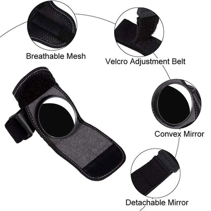 🚴 Bicycle Wrist Rearview Mirror ✅ Adjustable Safety Reflector for All Riding