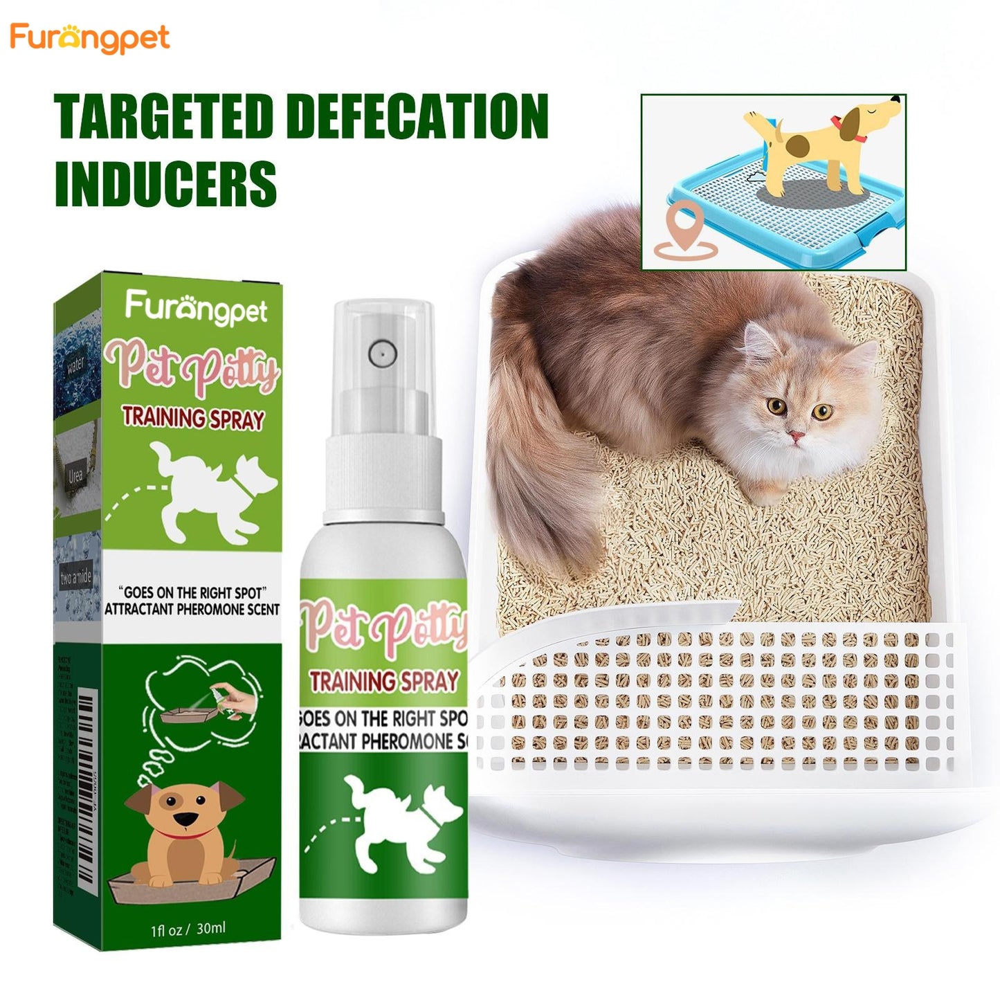 Furongpet™ Pet Potty Training Attractant for Cats and Dogs