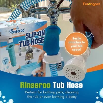 No-Install Tub Faucet Sprayer