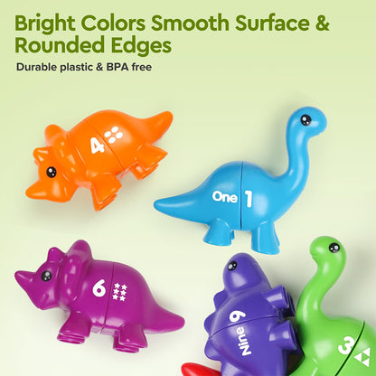 🦖 Dinosaur Matching Learning Toy Set