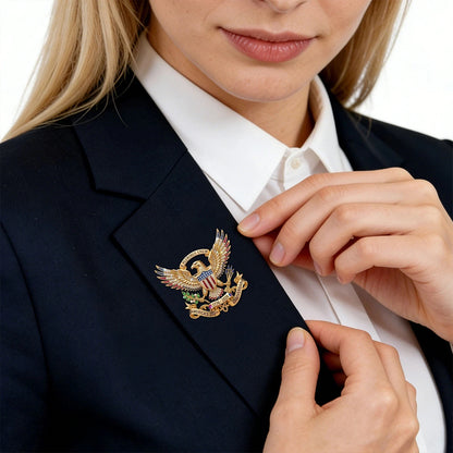 🦅 US America 250th Anniversary Brooch