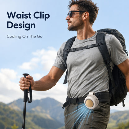 Portable Silent Mini Bladeless Fan Stay Cool Anywhere, Anytime