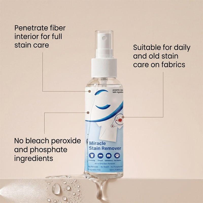 Instant Fabric Stain Remover Spray