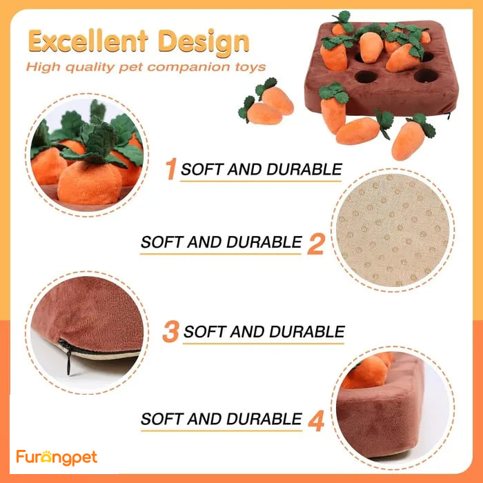 🐶Carrot Farm Dog Toy
