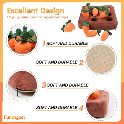 🐶Carrot Farm Dog Toy