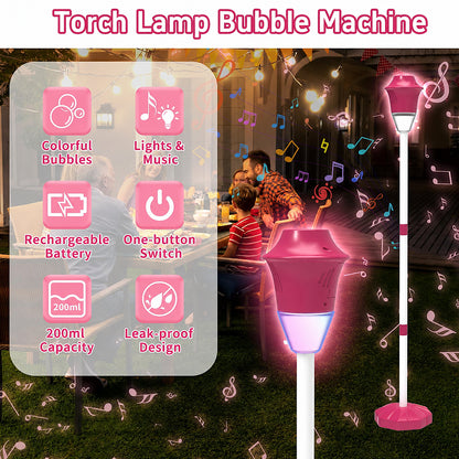 Kids Automatic Bubble Machine with Lights & Music