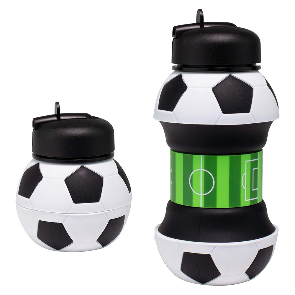 Collapsible Soccer Water Bottle for Kids