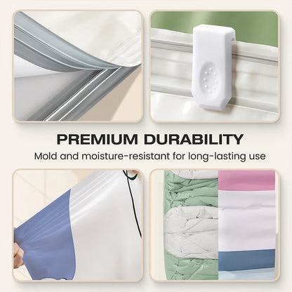 No-Pump Vacuum Storage Bags