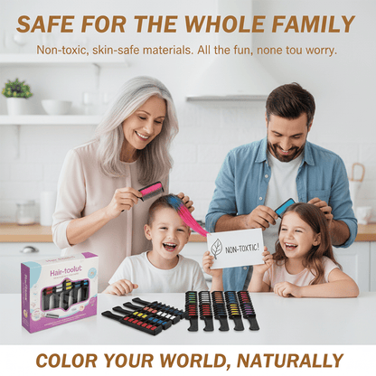 Ten-Color Hair Dye Comb for Home Use