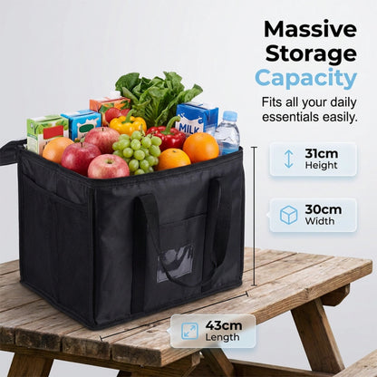 🧊🛒3-Layer Leakproof Large Insulated Cooler Bag