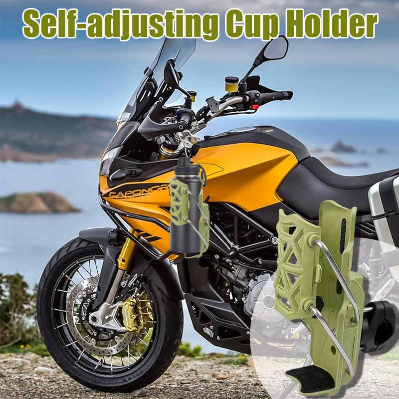 Self-Adapting Flexible Cup Holder for Different Sized Cups