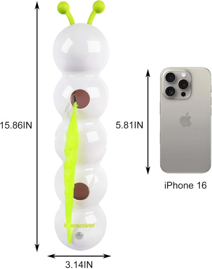 😽Smart Interactive Electric Caterpillar Cat Toy