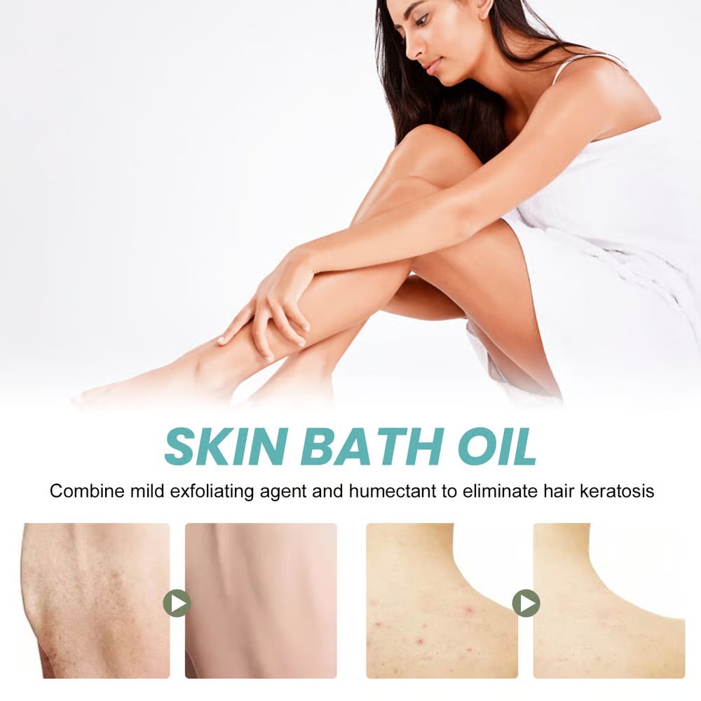 Moisturizing Bath Oil for Soft, Smooth Skin