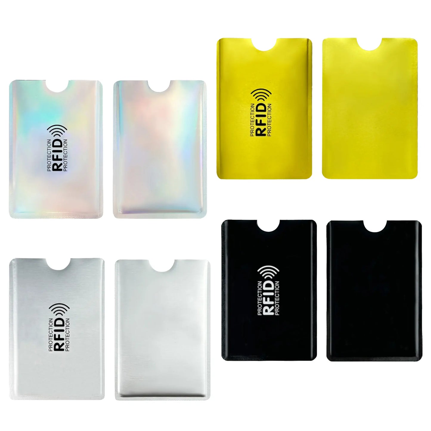 RFID Card Sleeves Block Electronic Theft