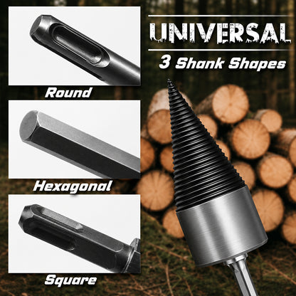 🛠️⚡Durable Drill Set Makes Quick Work of Logs