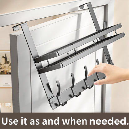 Over-The-Door Hook with Basket