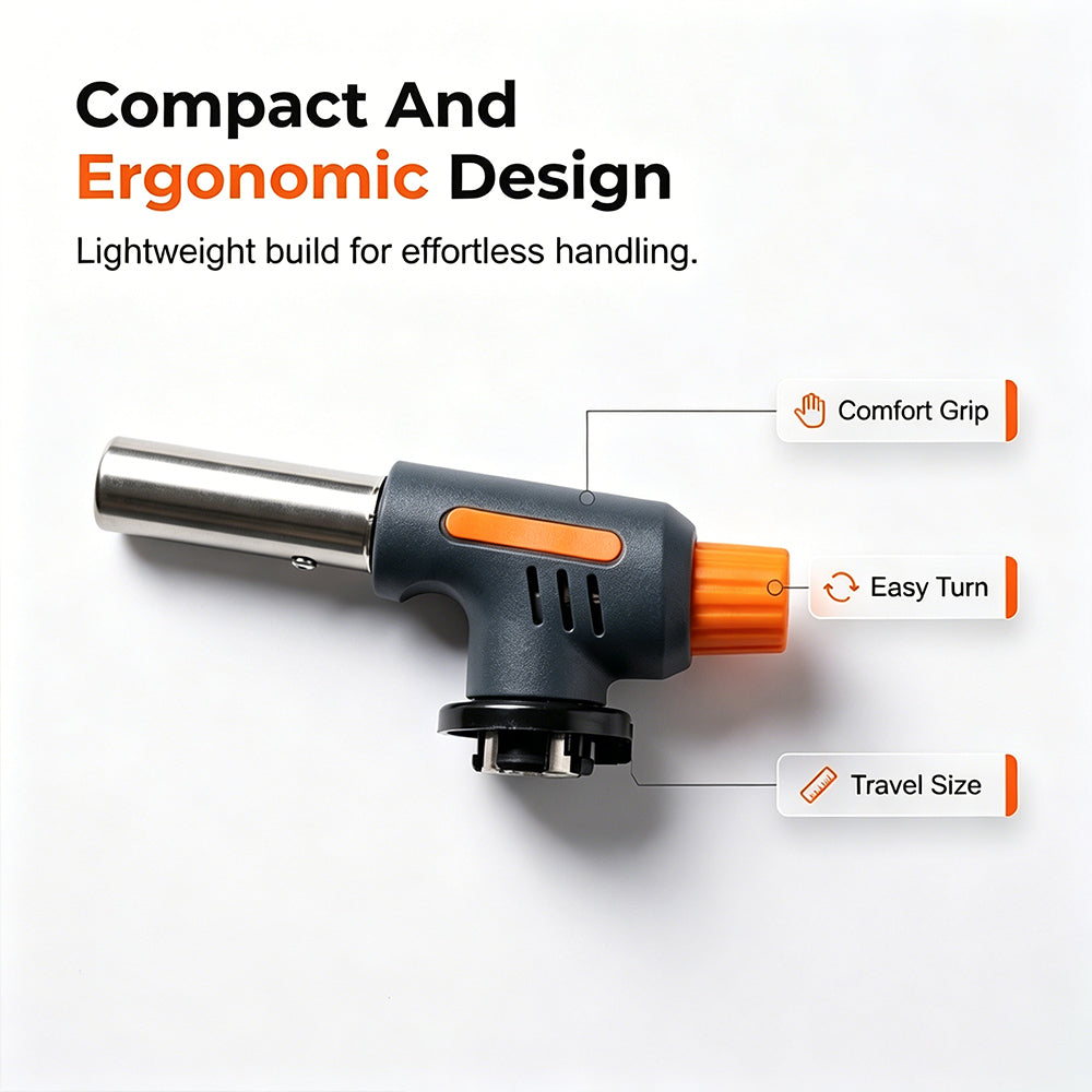 Portable Adjustable Butane Torch Lighter
