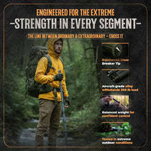 🏕️ All-in-One Tactical Survival Hiking Stick – Built for Extreme Outdoor Adventures 🔥