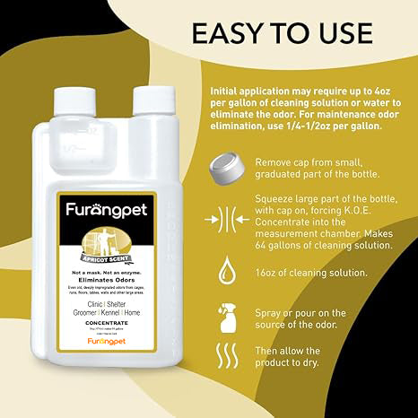 Powerful Pet Odor Eliminator Spray Gun 150ml