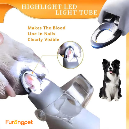 🎁LED Light Pet Nail Clippers - 5X Magnification