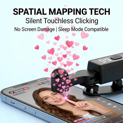 Rechargeable Auto Screen Tapper for TikTok, iPhone, iPad & Android, 107 Adjustable Speeds