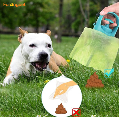 Furongpet™ No-Touch Dog Poop Scooper with FREE Waste Bags